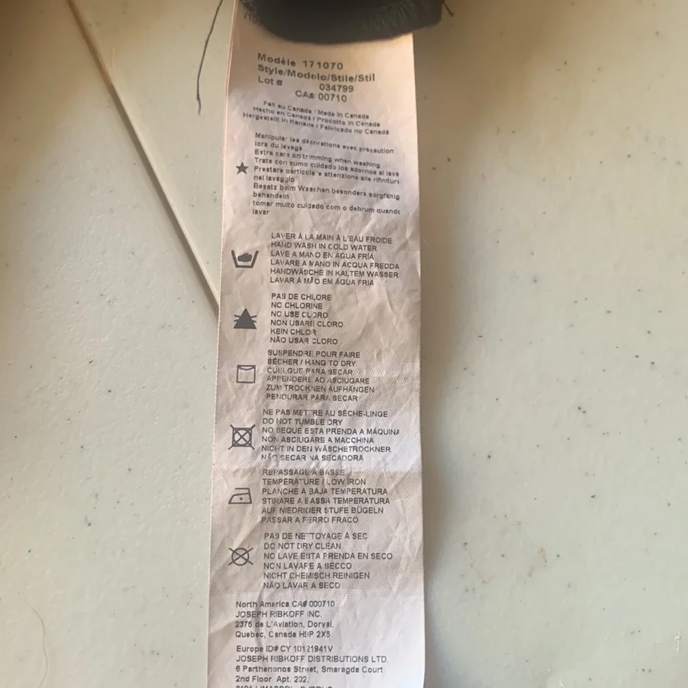 Womens black size 16 dress top from Joseph Ribkoft - Picture 5 of 6